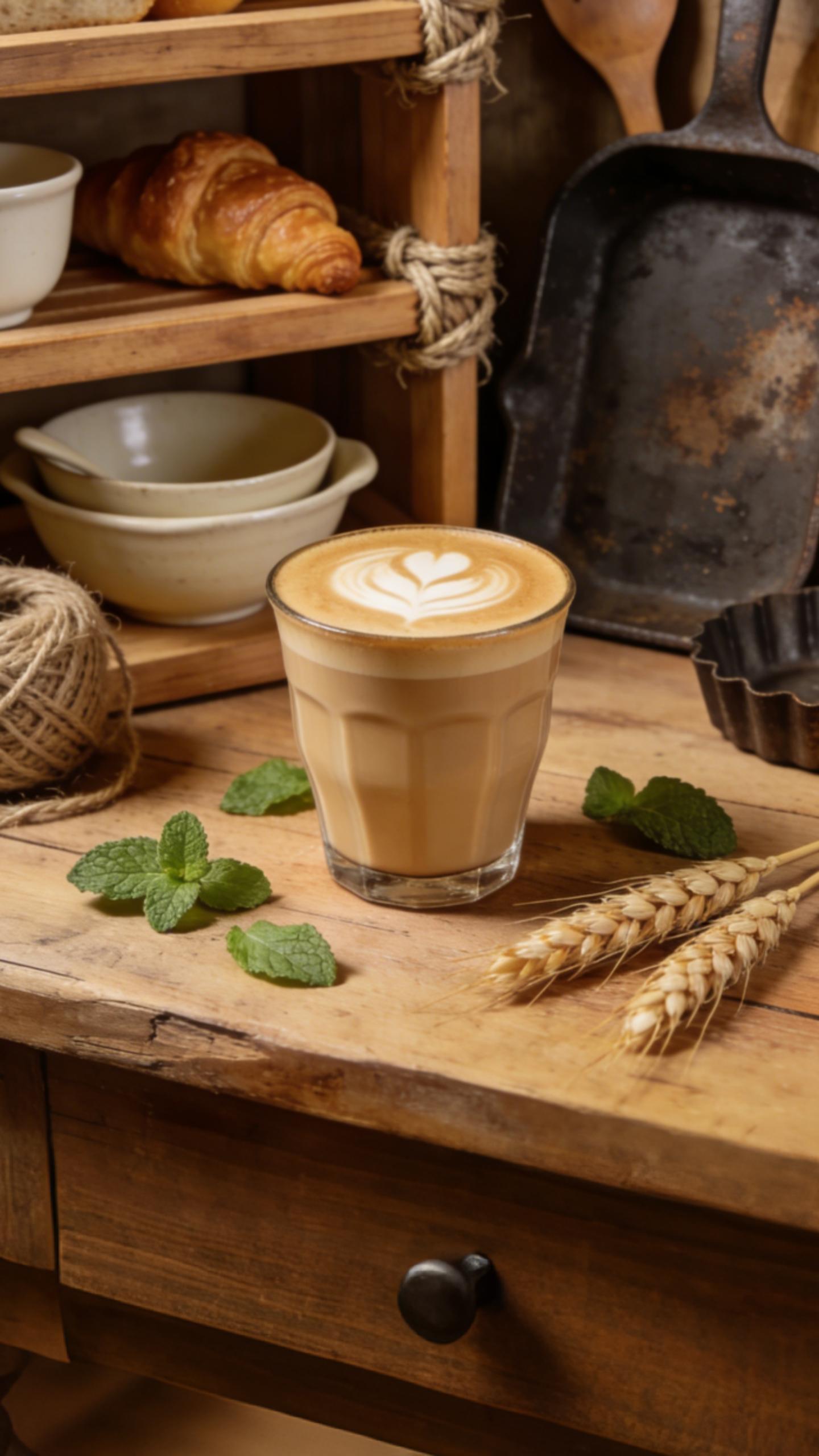 Warm Single Cup Latte