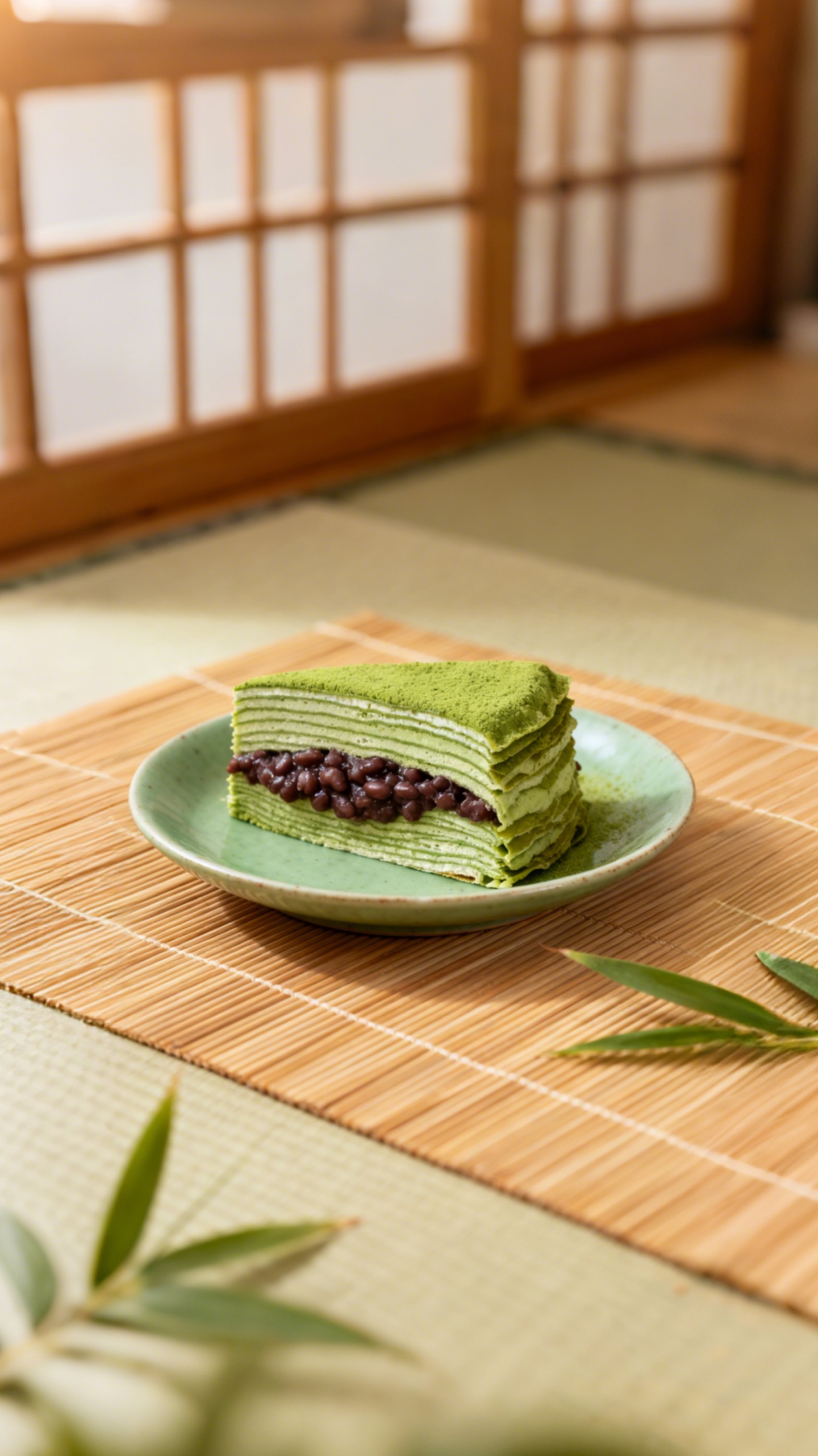 Delicate Matcha Cake