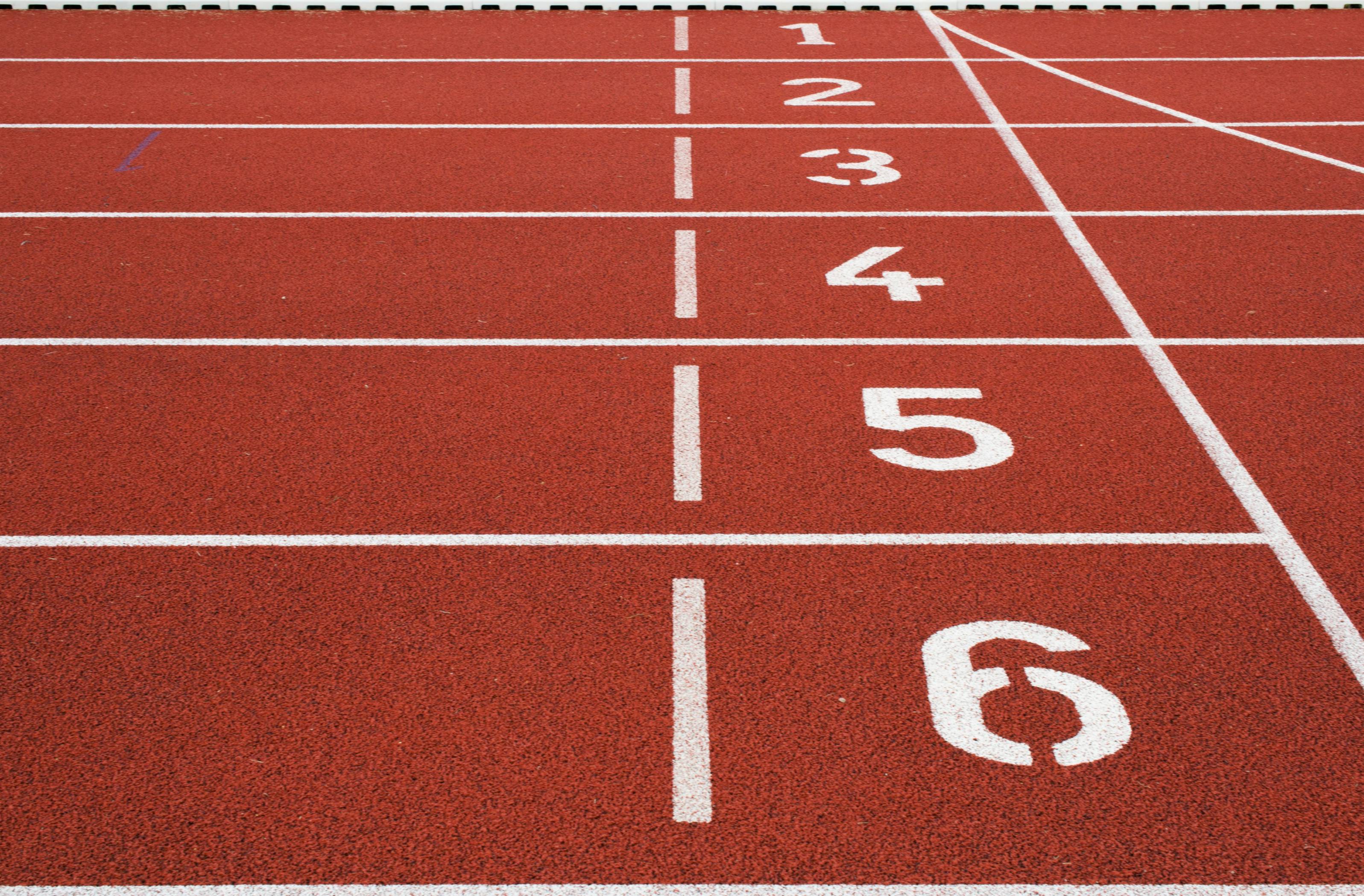 running field during daytime