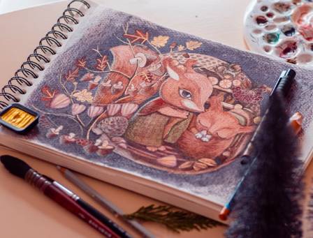 How to Draw a Fawn for Kids