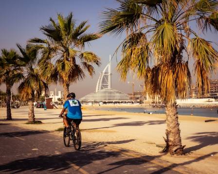 Cycling at the Beach